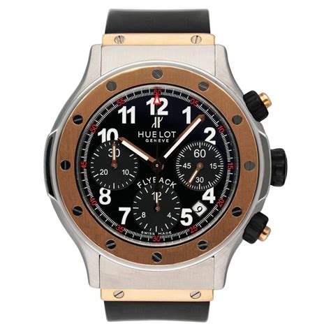 hublot greenwich mean time two-tone|SIGNED HUBLOT, MDM GENÈVE, GREENWICH MEAN TIME, .